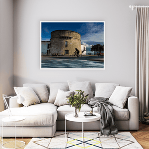 martello-tower-sandycove-cyclist-passing WFW