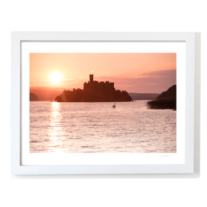 mcdermotts-castle-lough-key-sunset-swan WF