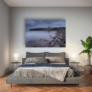 minard-castle-ruins-rocky-shore-long-exposure Pano