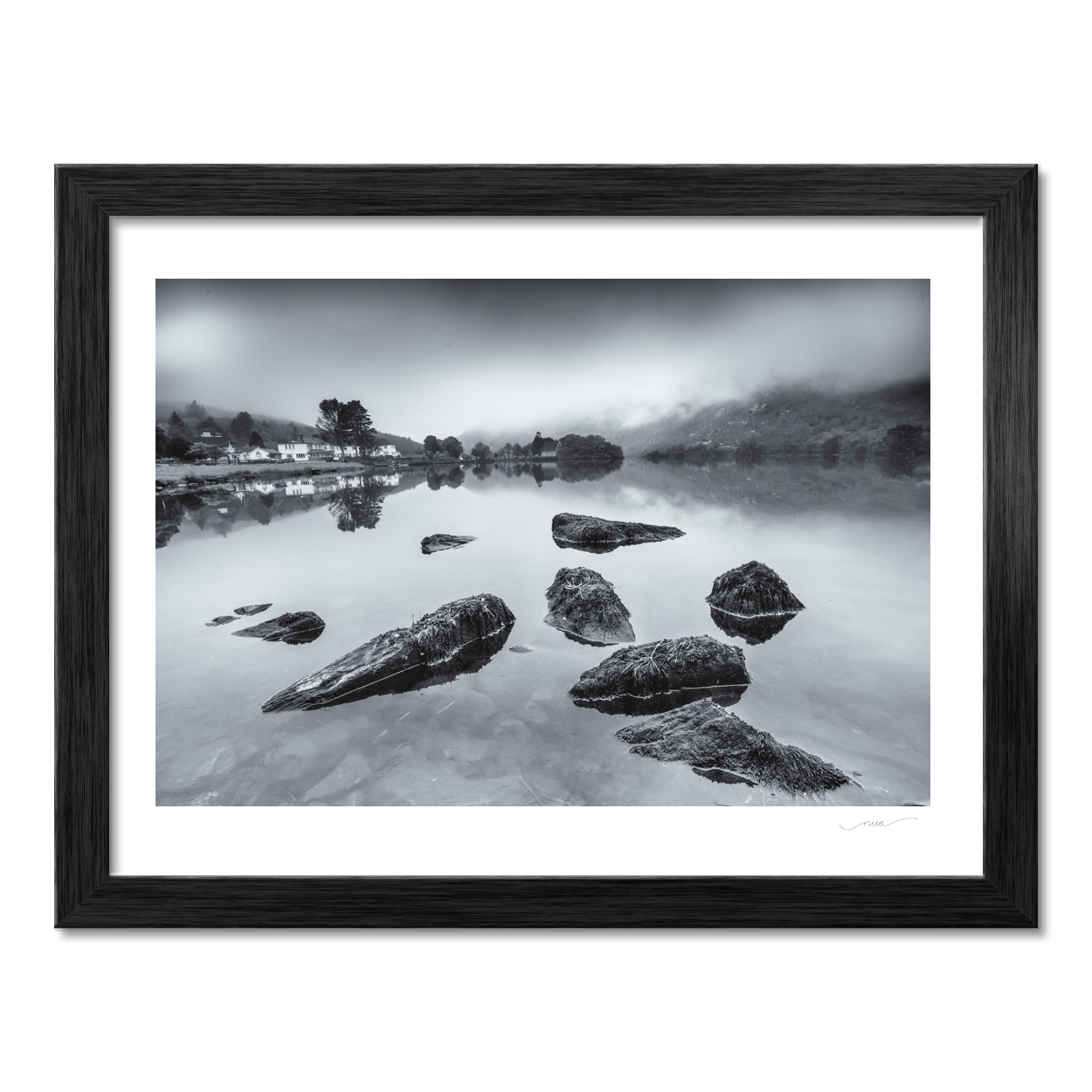 Nua Photography Print Misty Morning Reflections on a Cork Lake, Co. Cork Misty Morning Cork Lake Reflections Print | Nua Photography