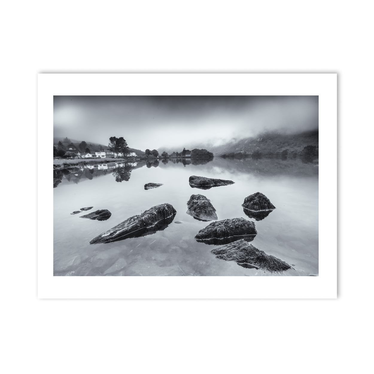 Nua Photography Print Misty Morning Reflections on a Cork Lake, Co. Cork Misty Morning Cork Lake Reflections Print | Nua Photography