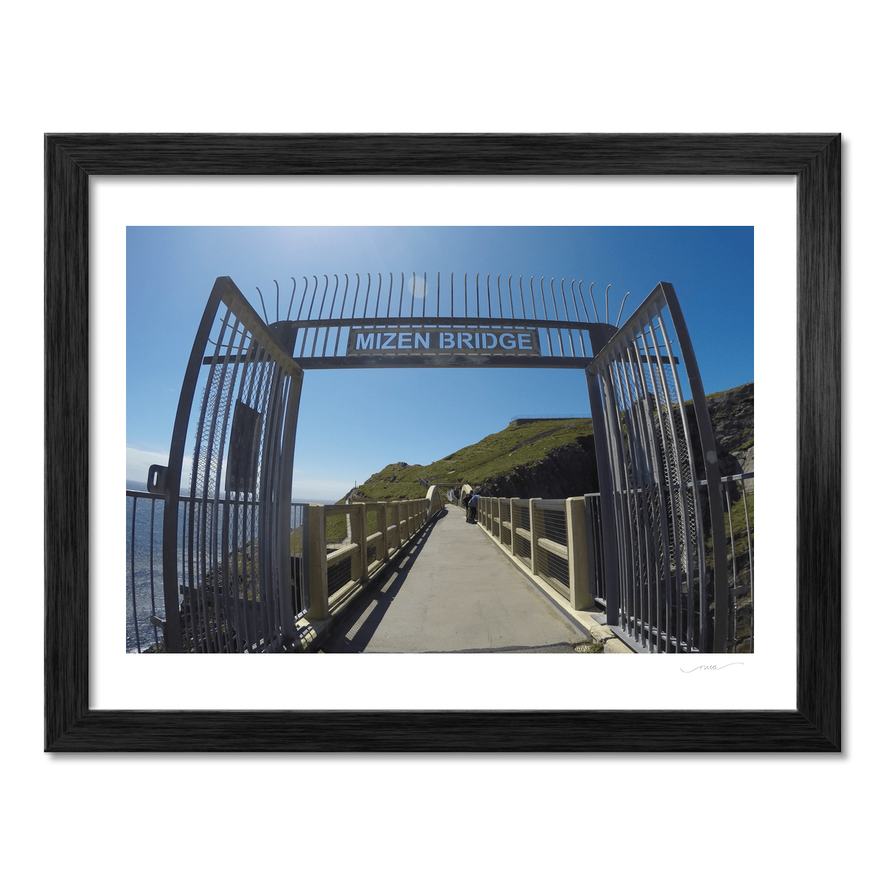 Nua Photography Print Mizen Bridge Gateway on a Clear Day, Co. Cork Mizen Bridge Gateway Clear Day Print | Nua Photography