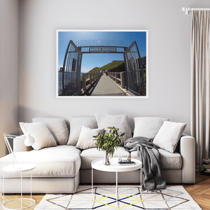 Nua Photography Print Mizen Bridge Gateway on a Clear Day, Co. Cork Mizen Bridge Gateway Clear Day Print | Nua Photography