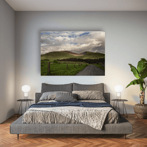 mourne-mountains-country-road-sheep-grazing Pano