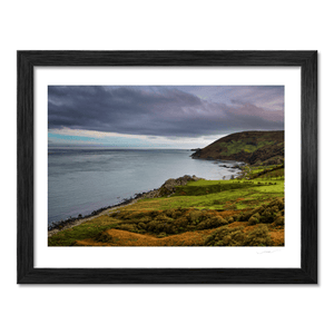 Nua Photography Print Murlough Bay Dramatic Skies and Rolling Green Hills, Co. Antrim Murlough Bay Dramatic Skies Green Hills Print | Nua Photography
