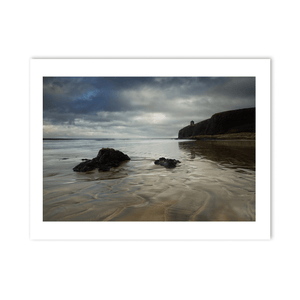 mussenden-temple-downhill-beach-moody-sky PM