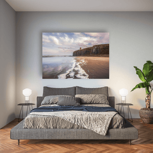 mussenden-temple-downhill-beach-reflections-2 Pano