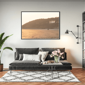 Nua Photography Print Newborough Beach Golden Hour Walk, Anglesey Wales Newborough Beach Golden Hour Walk Print | Nua Photography