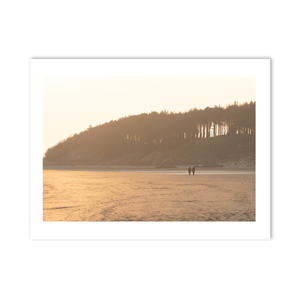 Nua Photography Print Newborough Beach Golden Hour Walk, Anglesey Wales Newborough Beach Golden Hour Walk Print | Nua Photography