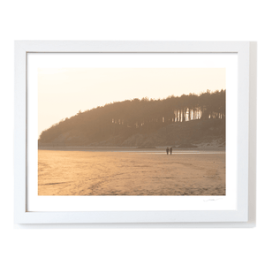 Nua Photography Print Newborough Beach Golden Hour Walk, Anglesey Wales Newborough Beach Golden Hour Walk Print | Nua Photography