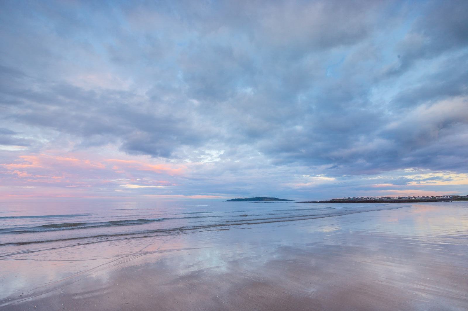 North Beach Morning Reflections, limited 20 x 16 inch Nua Photography print