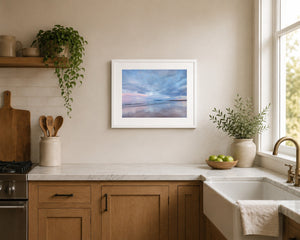 North Beach Morning Reflections, 20 x 16 inch kitchen display