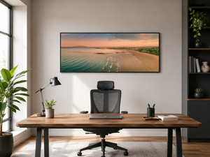 north-beach-rush-aerial-sunset-lambay BF-Office
