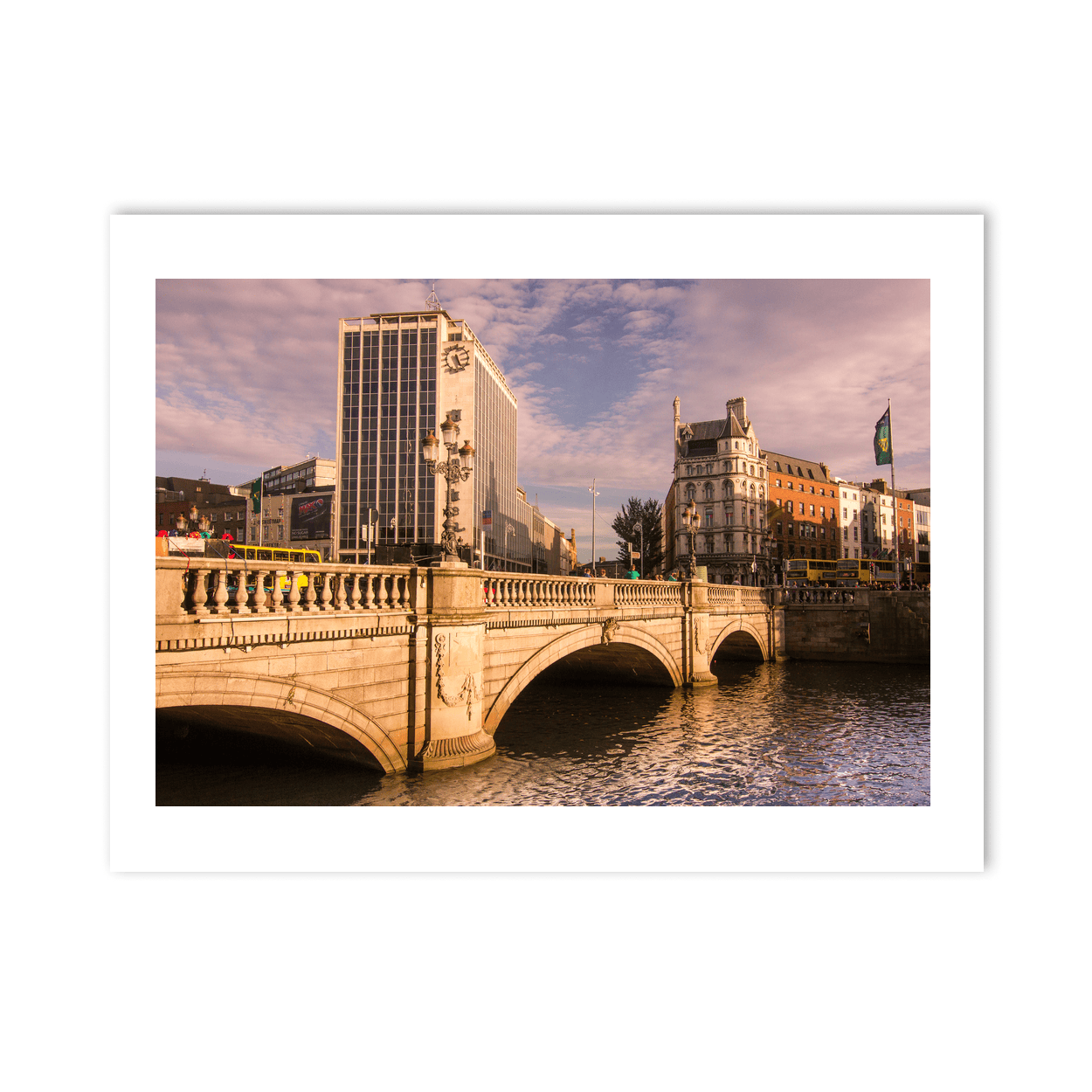 oconnell-bridge-river-liffey-golden-hour PM