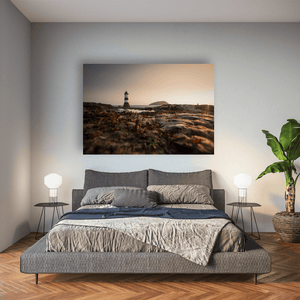 Nua Photography Print Penmon Lighthouse at Golden Hour with Puffin Island, Anglesey, Wales Penmon Lighthouse Golden Hour Puffin Island Print | Nua Photography