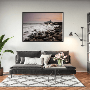 Nua Photography Print Penmon Lighthouse at Sunset, Anglesey, Wales Penmon Lighthouse Sunset Anglesey Wales Print | Nua Photography