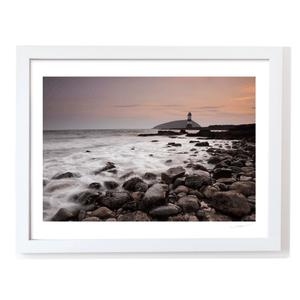 Nua Photography Print Penmon Lighthouse at Sunset, Anglesey, Wales Penmon Lighthouse Sunset Anglesey Wales Print | Nua Photography