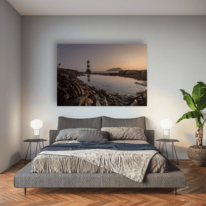 Nua Photography Print Penmon Lighthouse at Sunset with Puffin Island, Anglesey, Wales Penmon Lighthouse Sunset Puffin Island Print | Nua Photography