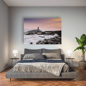 Nua Photography Print Penmon Lighthouse at Sunset, Anglesey, Wales (3) Penmon Lighthouse Sunset Anglesey Wales Print | Nua Photography
