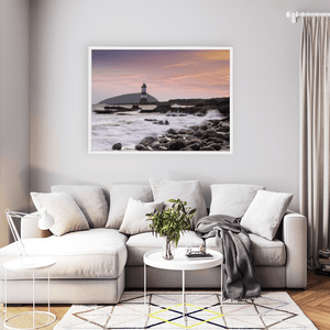 Nua Photography Print Penmon Lighthouse at Sunset, Anglesey, Wales (3) Penmon Lighthouse Sunset Anglesey Wales Print | Nua Photography