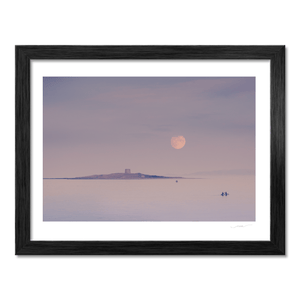 Nua Photography Print Pink Moon Rising Over Shenick Island, Skerries Co. Dublin Pink Moon Over Shenick Island Skerries | Nua Photography