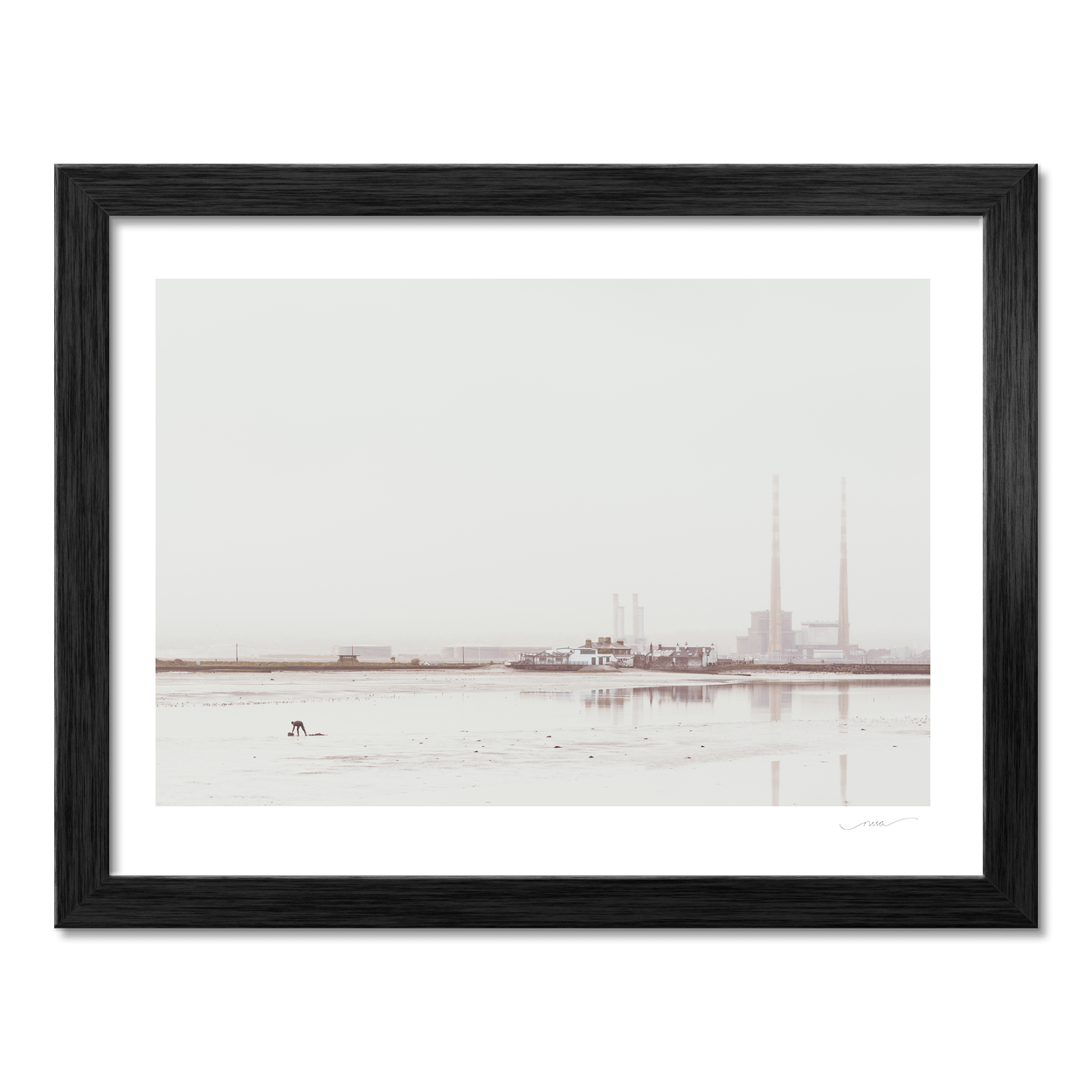 poolbeg-chimneys-low-tide-clontarf PM