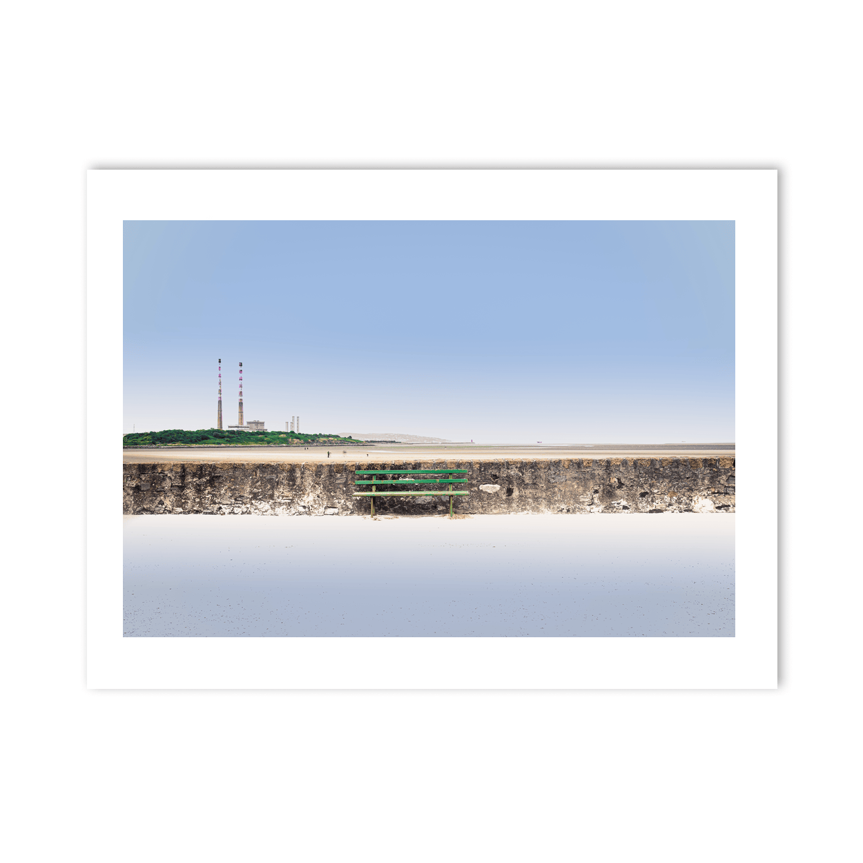 poolbeg-chimneys-sandymount-green-bench-seawall PM
