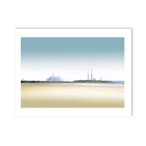 poolbeg-chimneys-sandymount-strand-low-tide-2 PM