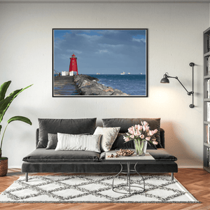 Nua Photography Print Poolbeg Lighthouse on the Great South Wall, Dublin Bay Poolbeg Lighthouse Great South Wall Print | Nua Photography