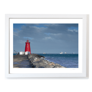 Nua Photography Print Poolbeg Lighthouse on the Great South Wall, Dublin Bay Poolbeg Lighthouse Great South Wall Print | Nua Photography
