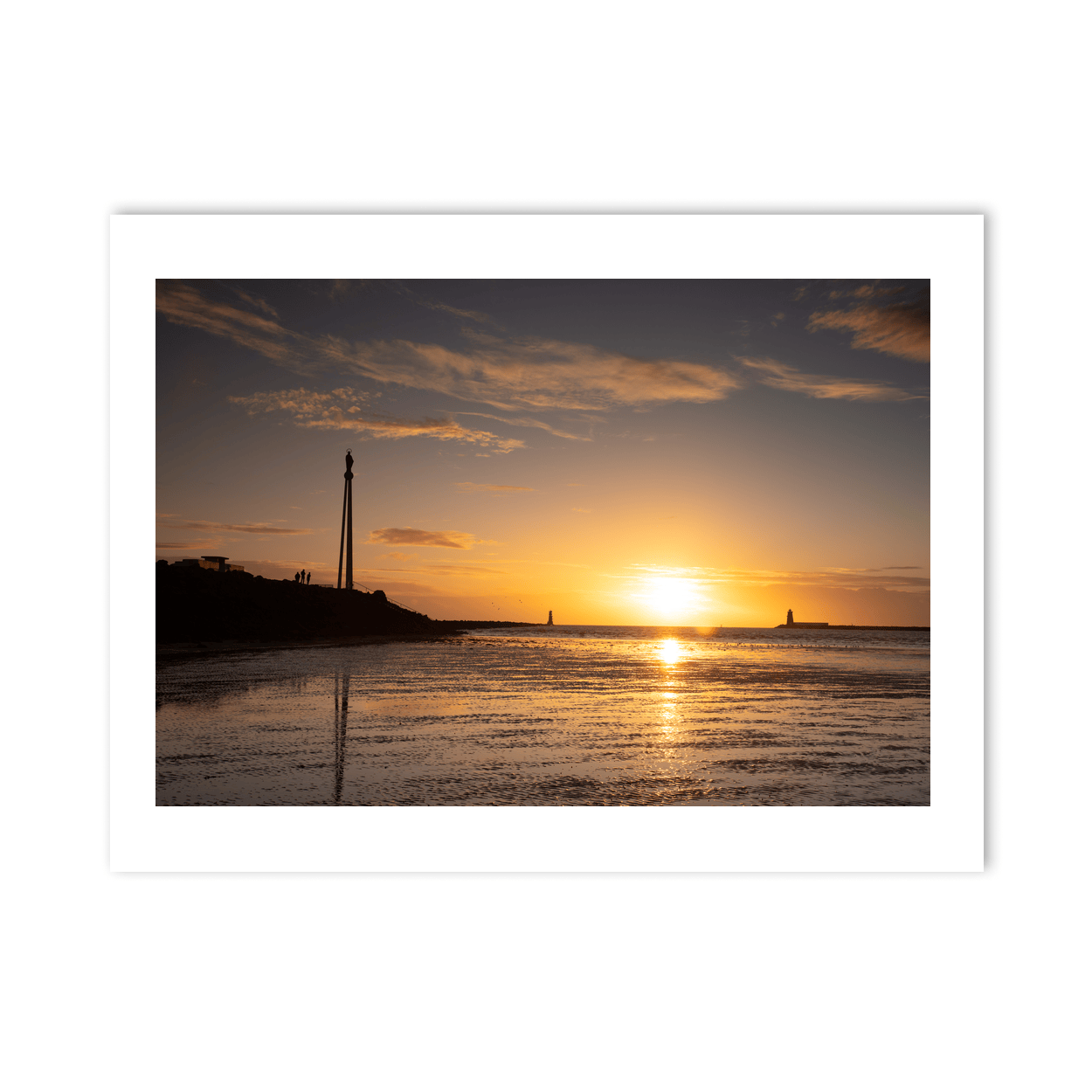 poolbeg-towers-sunset-clontarf-beach PM