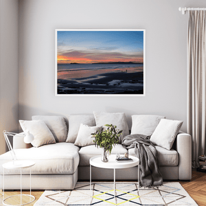 Nua Photography Print Portmarnock Beach Sunset Reflections with Howth Head, Co. Dublin Portmarnock Beach Sunset Print | Nua Photography