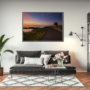 Nua Photography Print Portmarnock Martello Tower at Sunset, Co. Dublin Portmarnock Martello Tower Sunset Print | Nua Photography