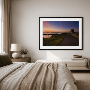 Nua Photography Print Portmarnock Martello Tower at Sunset, Co. Dublin Portmarnock Martello Tower Sunset Print | Nua Photography