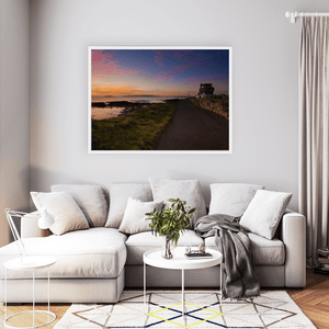 Nua Photography Print Portmarnock Martello Tower at Sunset, Co. Dublin Portmarnock Martello Tower Sunset Print | Nua Photography