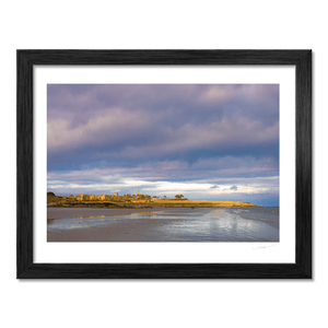 Nua Photography Print Portrane Beach Evening Light with Martello Tower, Co. Dublin Portrane Beach Evening Light Print | Nua Photography