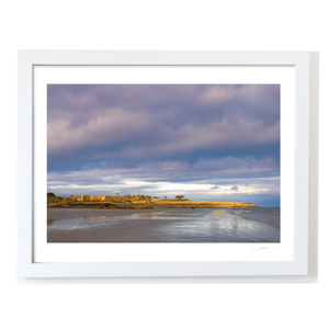 Nua Photography Print Portrane Beach Evening Light with Martello Tower, Co. Dublin Portrane Beach Evening Light Print | Nua Photography