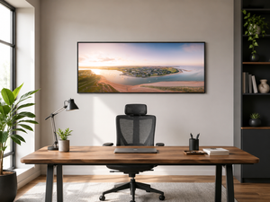portrane-beach-rogerstown-estuary-aerial-sunset BF-Office