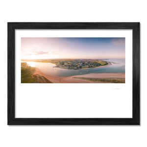 portrane-beach-rogerstown-estuary-aerial-sunset BF