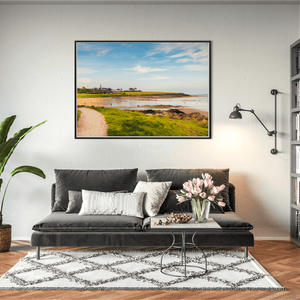 Nua Photography Print Portrane Beach Summer Evening with Martello Tower, Co. Dublin Portrane Beach Summer Evening Print | Nua Photography
