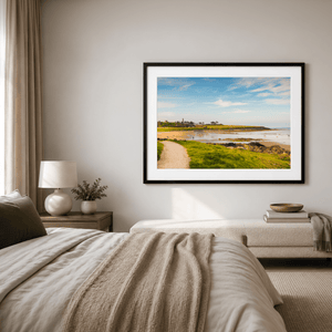 Nua Photography Print Portrane Beach Summer Evening with Martello Tower, Co. Dublin Portrane Beach Summer Evening Print | Nua Photography