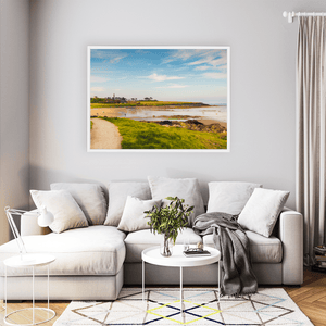 Nua Photography Print Portrane Beach Summer Evening with Martello Tower, Co. Dublin Portrane Beach Summer Evening Print | Nua Photography