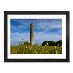 Nua Photography Print Portrane Round Tower Rising Through Summer Wildflowers, Co. Dublin Portrane Round Tower Wildflowers Print | Nua Photography