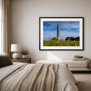 Nua Photography Print Portrane Round Tower Rising Through Summer Wildflowers, Co. Dublin Portrane Round Tower Wildflowers Print | Nua Photography