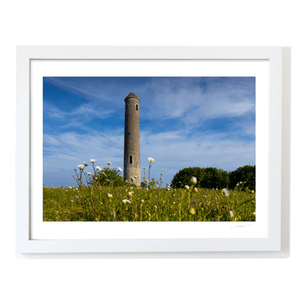 Nua Photography Print Portrane Round Tower Rising Through Summer Wildflowers, Co. Dublin Portrane Round Tower Wildflowers Print | Nua Photography