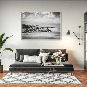 Nua Photography Print Portrane Tower and St Ita's Rocky Coastline, Co. Dublin Portrane Tower St Ita's Coastline Print | Nua Photography