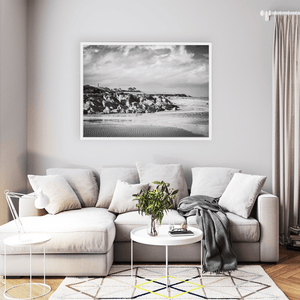 Nua Photography Print Portrane Tower and St Ita's Rocky Coastline, Co. Dublin Portrane Tower St Ita's Coastline Print | Nua Photography