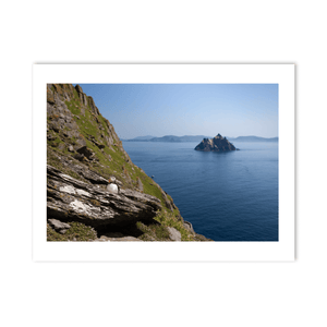 Nua Photography Print Puffin on Skellig Michael with Little Skellig View, Co. Kerry (5) (2) Puffin on Skellig Michael, Co. Kerry | Nua Photography