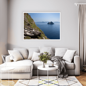 Nua Photography Print Puffin on Skellig Michael with Little Skellig View, Co. Kerry (5) (2) Puffin on Skellig Michael, Co. Kerry | Nua Photography