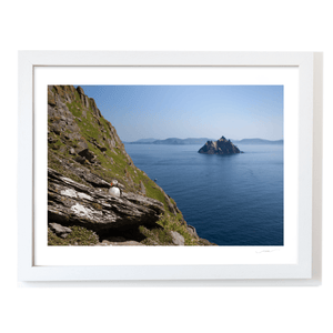 Nua Photography Print Puffin on Skellig Michael with Little Skellig View, Co. Kerry (5) (2) Puffin on Skellig Michael, Co. Kerry | Nua Photography
